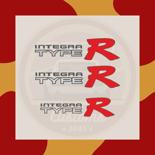 Emblema Honda Integra Type-R