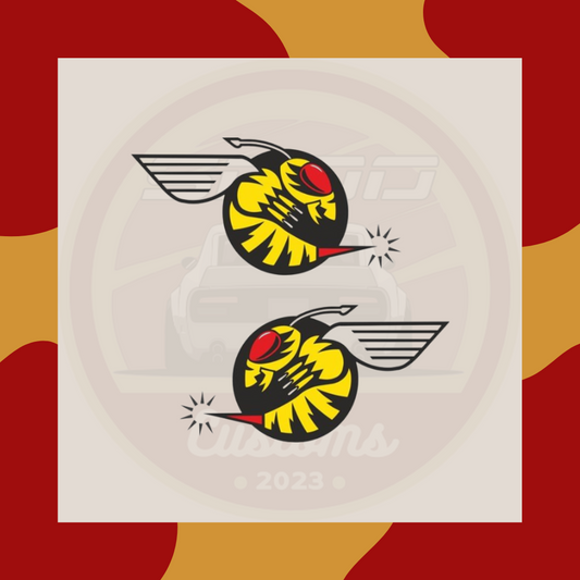 Emblema Honda Civic EK9 "Jordan Bee"