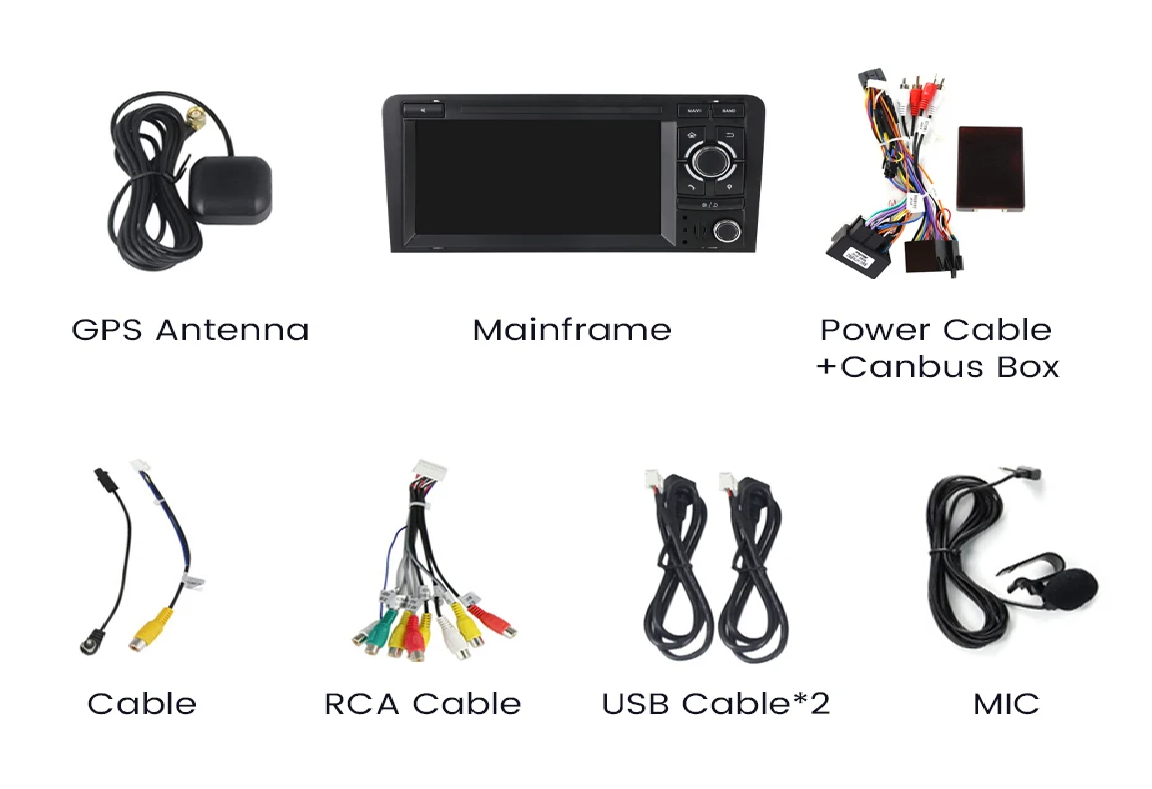 Radio Multimédia Audi A3/S3/RS3 8P (2003-2013)